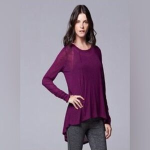 Simply Vera Vera Wang simply breathe top size Medium. NWT